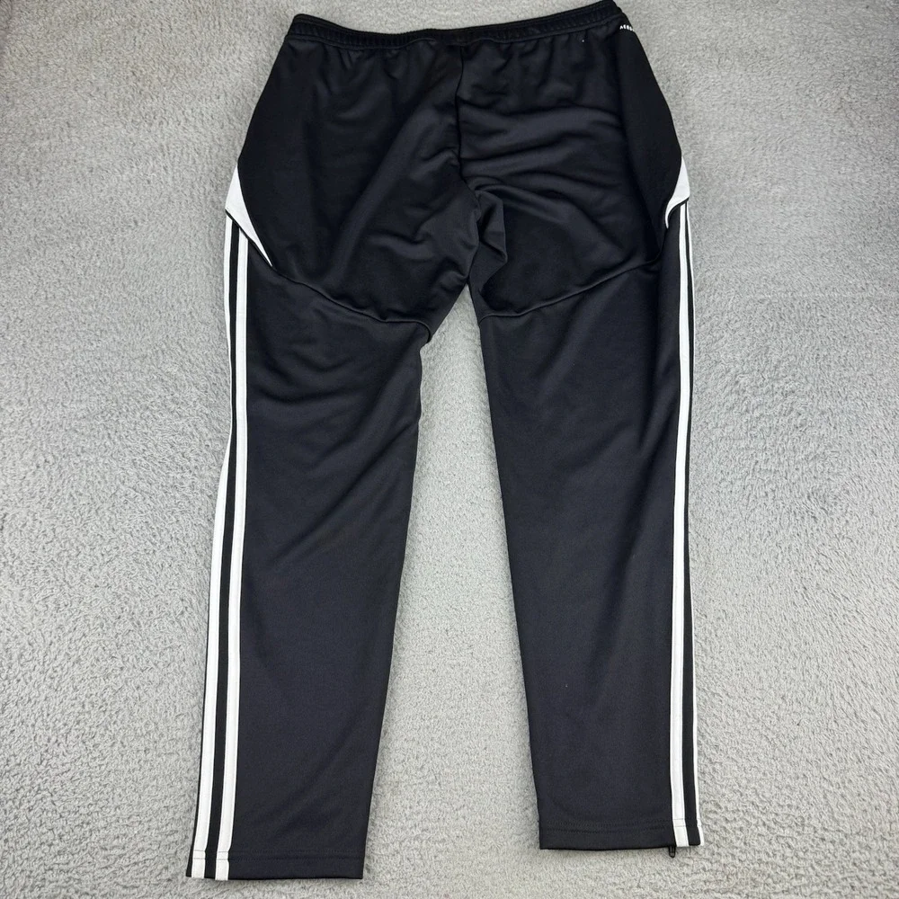 Adidas Men's Xl Tiro Black/White Zip Pocket Training Track Pants Soccer